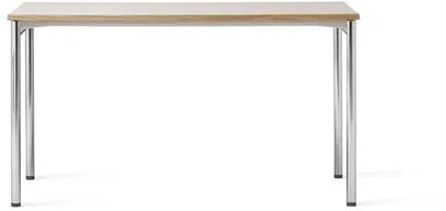 Audo Co Spisebord 140x70 Krom/Laminate Creme